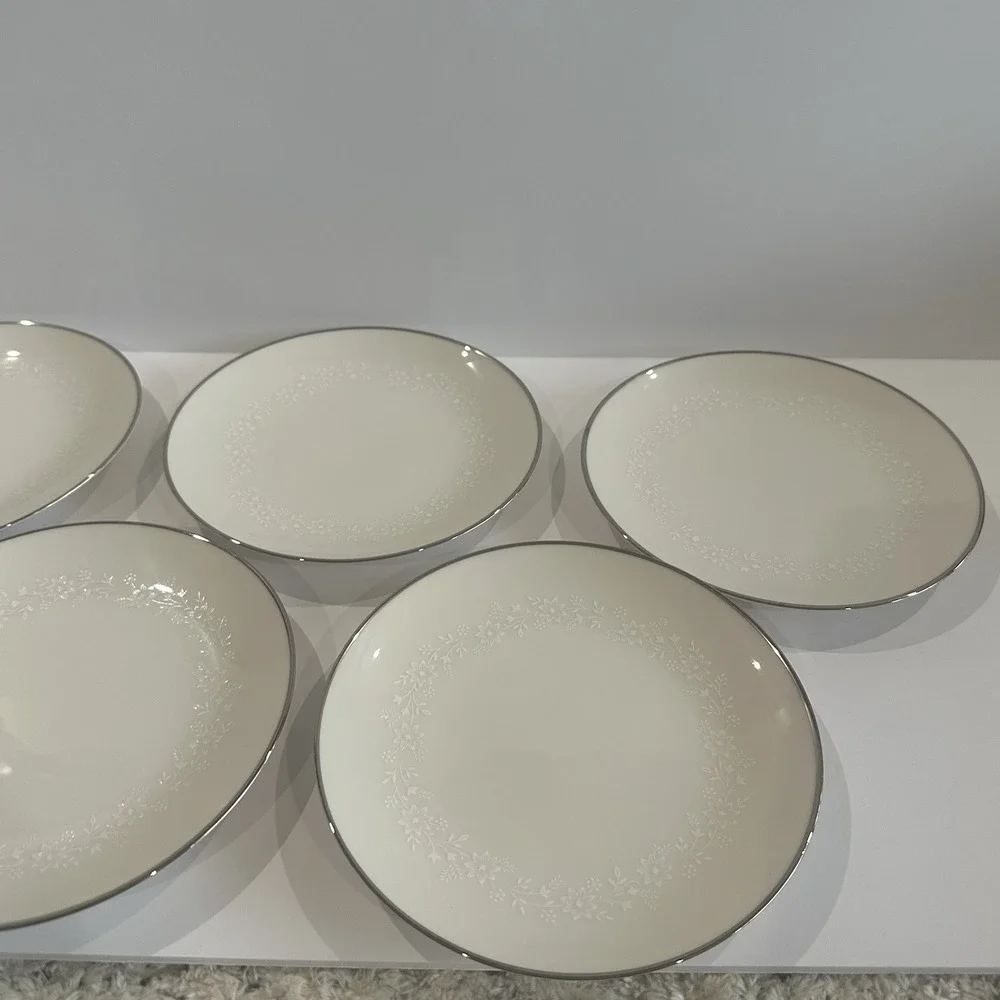 Set of 6 Noritake MONTBLANC Ivory China 6 1/4